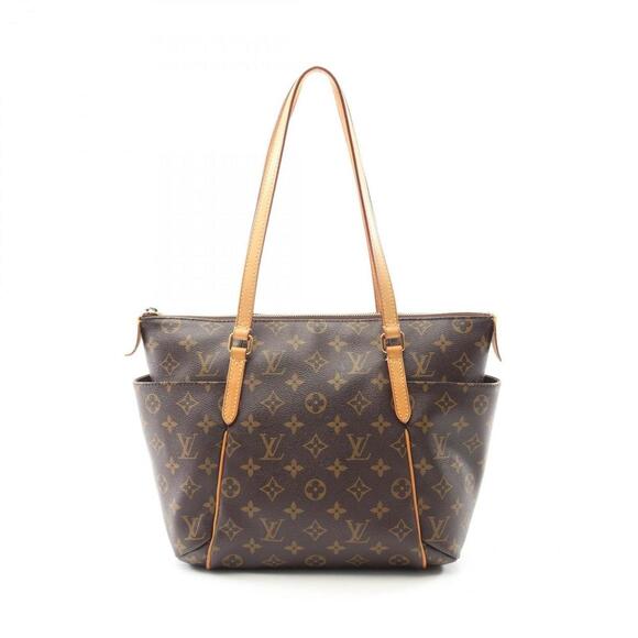 LOUIS VUITTON Brown Monogram Leather Tote Bag - Picture 1 of 10